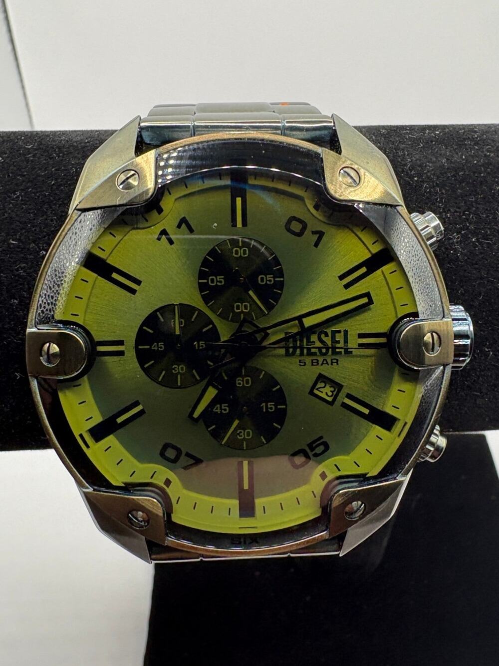 Diesel DZ4670 Diesel Spiked Chronograph Mens Watch - 49mm